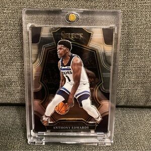 Custom 3D Floater - Anthony Edwards Select card